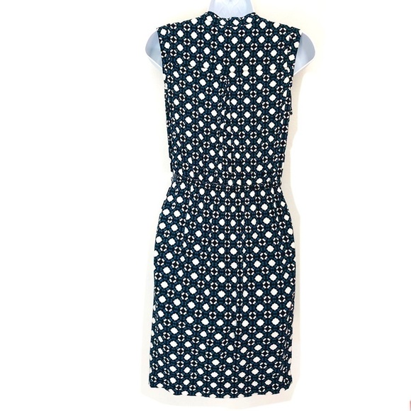 LOFT Sleeveless Geometric Print Dress - Picture 13 of 16